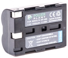 Аккумулятор PowerPlant Minolta NP-400, Pentax D-Li50 1550mAh