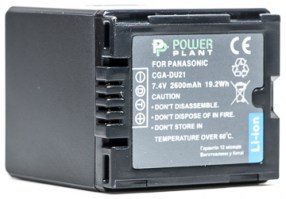Аккумулятор PowerPlant Panasonic VBD210, CGA-DU21 2600mAh