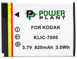 Аккумулятор PowerPlant Kodak KLIC-7000 820mAh