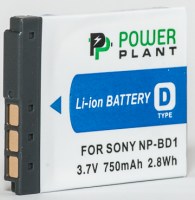 Aккумулятор PowerPlant Sony NP-BD1, NP-FD1 750mAh