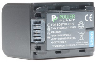 Aккумулятор PowerPlant Sony NP-FH70 2100mAh