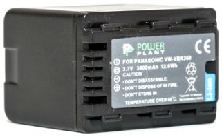 Аккумулятор PowerPlant Panasonic VW-VBK360 3400mAh