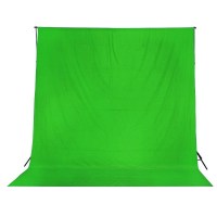 Тканевый фон Menik 3x6 м  зеленый фото